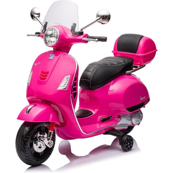 Moto Elettrica per Bambini Piaggio Vespa GTS SUPER 12V Full Optional con Bauletto Fucsia online