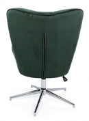 Poltrona Farida Velluto Verde in Velluto