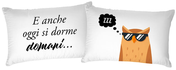 Lot de 2 taies d'oreiller avec impression numérique en coton imprimé 06 prezzo