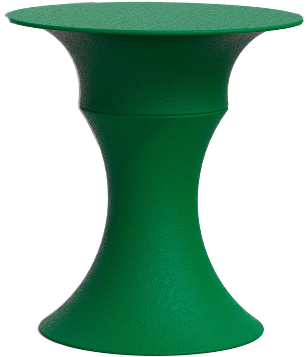 sconto Tavolino da Giardino Componibile Ø37x47 cm in Resina Arkema Olimpo Verde Scuro