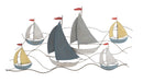 Pannello Sea 114,5x3,5x62,50 cm in Ferro