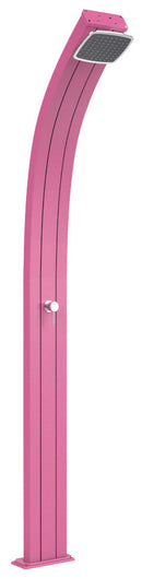 Doccia Solare da Esterno Giardino 25L Miscelatore Arkema Spring Fuxia