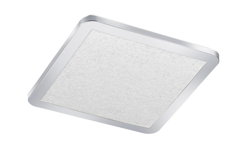 Plafoniera da Interno a LED in Plastica Cromo