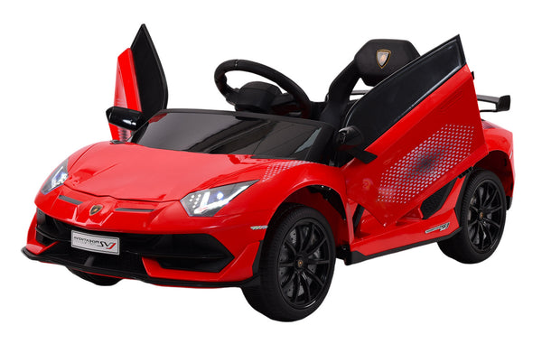 Macchina Elettrica per Bambini 12V con Licenza Lamborghini Aventador SVJ Small Rossa acquista