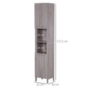 Mobile a Colonna per Bagno 30x32x172,5 cm in MDF color Legno