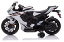 Moto Elettrica per Bambini con Licenza Honda CBR 1000RR 12V Velocità 4km/h Bianco    