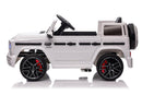 Macchina Elettrica per Bambini 12V con Licenza Mercedes AMG G 63 Bianca