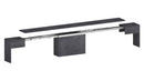 Panca Allungabile 66/290x25x45 cm Pratika Singola A Grigio Ardesia  