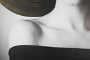 Stampa su Tela con Applicazioni Hat 120x3,8x80 cm in Legno e canvas