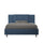 Lit double Appia bleu différentes tailles