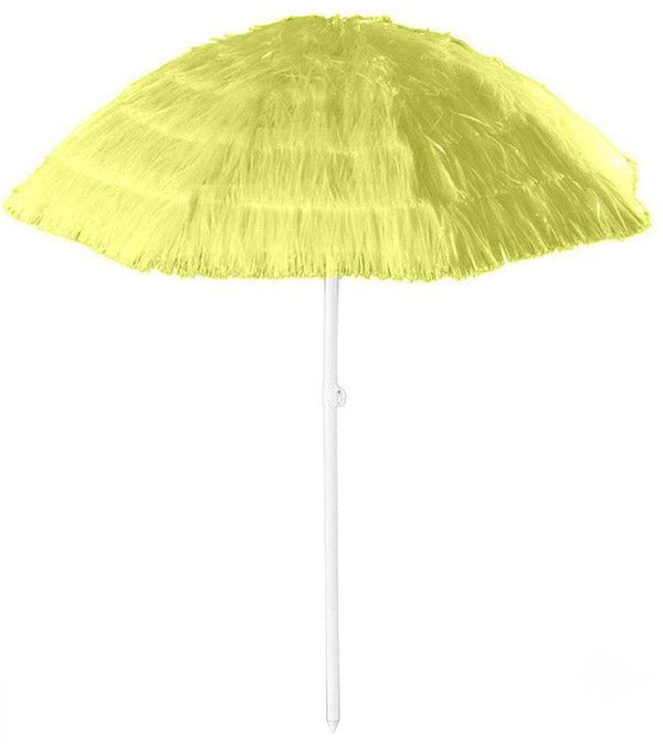 Parasol Ø2m 8 Baleines en Raphia Synthétique Jaune Maui online