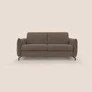 Divano Letto 3 Posti 215x95x96 cm in Tessuto Marrone