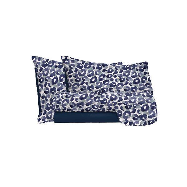 Ensemble de draps et taies d'oreiller en microfibre sauvage différentes tailles sconto