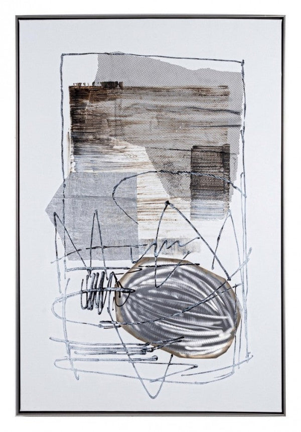 Peinture à l'huile avec cadre couronne I194-2 82,5x122,5 cm Huile sur toile prezzo