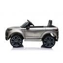 Macchina Elettrica per Bambini Licenza Land Rover Evoque 12V con Telecomando Grigio
