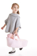 Bambola Bebè Neonato in Culla 39cm JC Toys