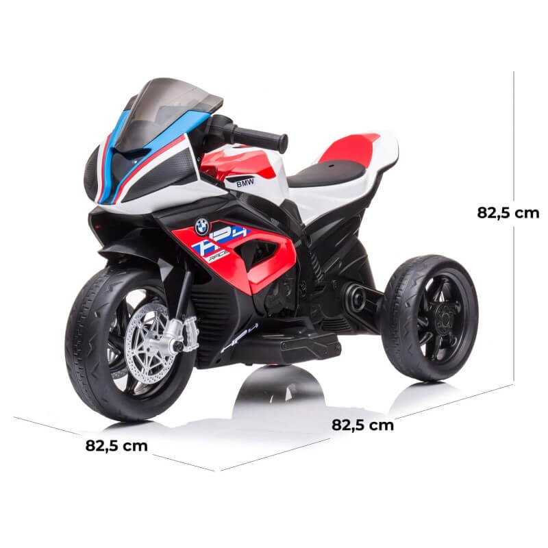 Moto Elettrica per Bambini 12V con Licenza BMW HP4 Sport 3R Rossa