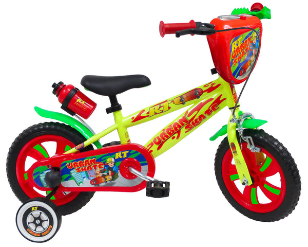 acquista Vélo Enfant 12" 1 Frein Pneus EVA Urban Skate Jaune