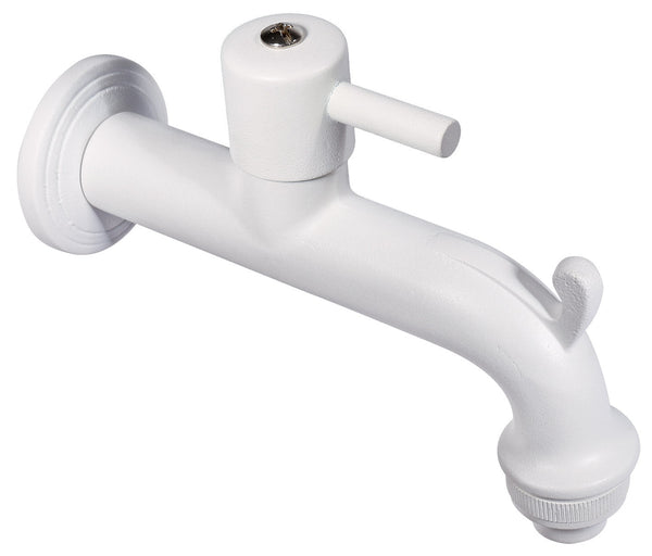 Robinet coloré pour fontaine de jardin en laiton Belfer RUB/023 Blanc sconto