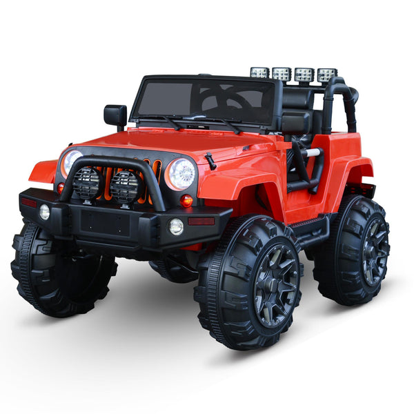 Voiture électrique pour enfants 12V tout-terrain rouge sconto