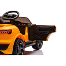 Macchina Elettrica per Bambini 12V Licenza Ufficiale Audi SQ8 E-Tron con Telecomando e Sedile Pelle Giallo