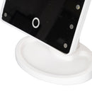 Specchio da Tavolo con LED per Trucco Make-Up Kooper  Bianco