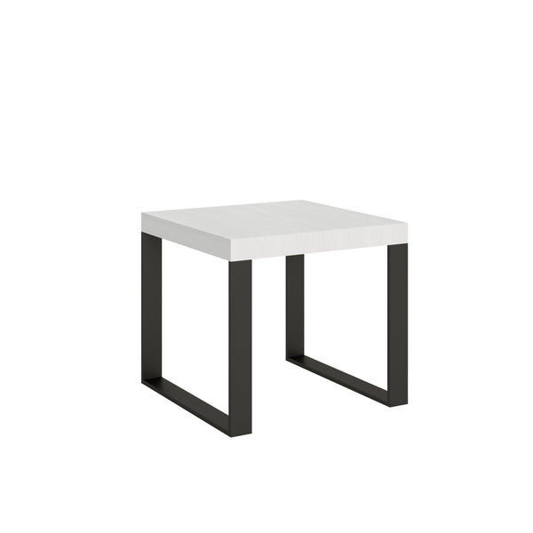 Tavolo Allungabile 90-246x90x77 cm Tecno Bianco Frassino acquista