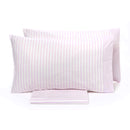 Copripiumino Matrimoniale con Sacco e Federe Tinto in Filo Garrini Jennifer Rosa