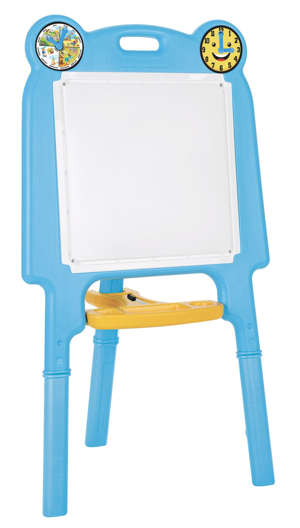 prezzo Tableau noir pour enfants 53x67x119 cm avec porte-stylo bleu