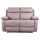 Divano 2 Posti in Tessuto Tortora