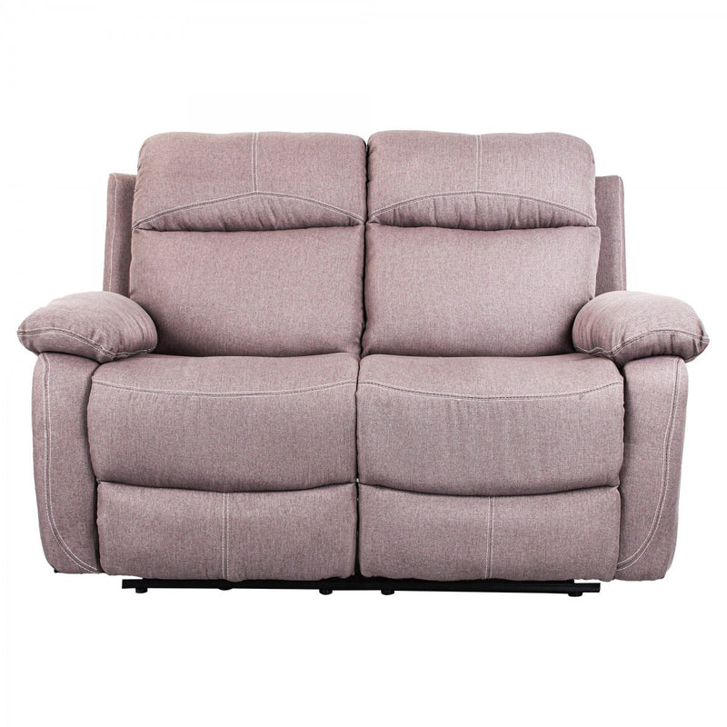 Divano 2 Posti in Tessuto Tortora