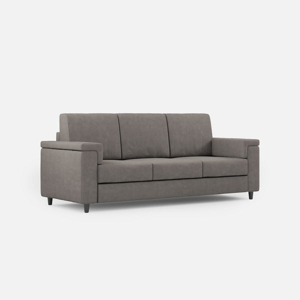 online Divano 3 Posti 208x85x85 cm Marrak in Tessuto Grigio