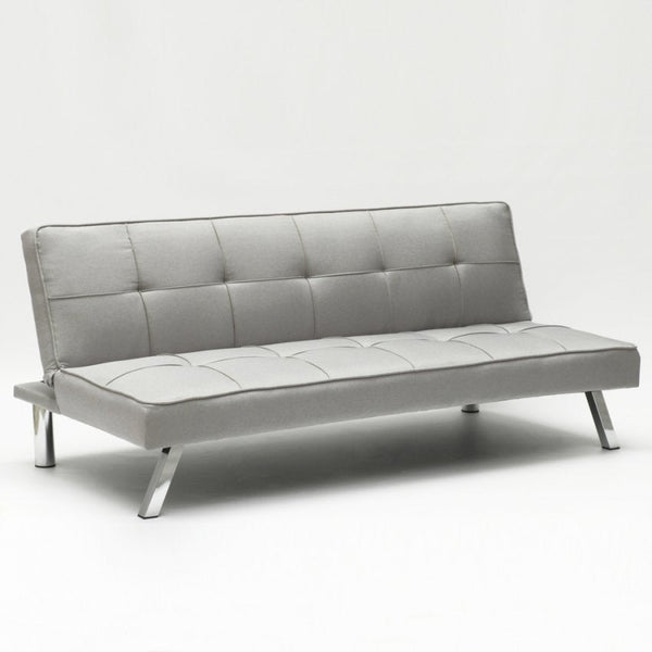 acquista Canapé convertible 175x83x74 cm en tissu gris