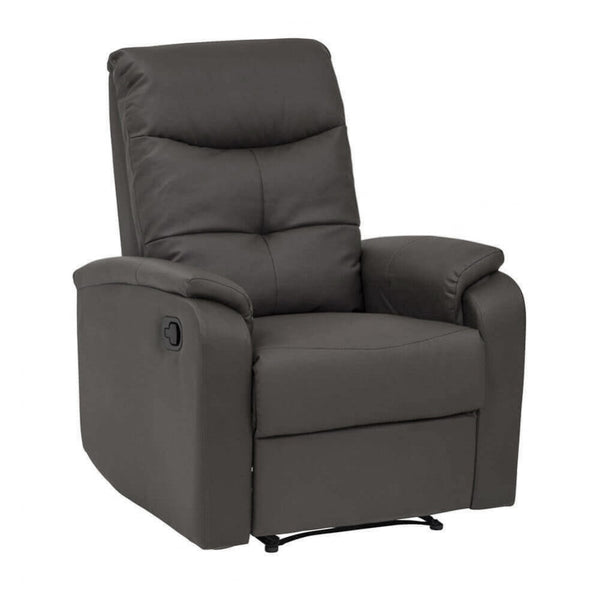 Fauteuil Relax 76,5x89/159x100/83,5 h cm en Faux Cuir Gris online