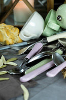 Servizio Set di Posate 24 Pezzi in Acciaio Inox Rivadossi Sandro Giulietta Grigio