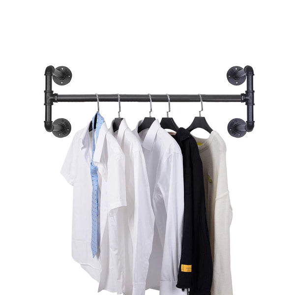 prezzo Porte-Manteau Mural 110 cm en Acier Noir