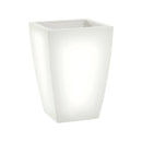 Vaso Luminoso da Giardino a LED 40x40x57 cm in Resina 5W Jasmine Bianco Neutro