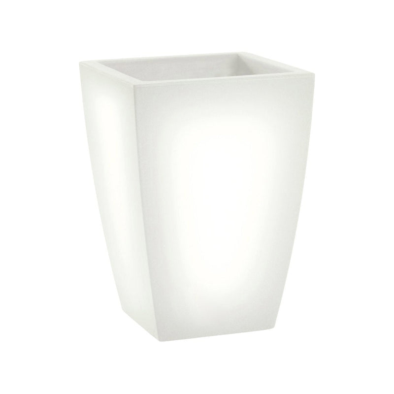 Vaso Luminoso da Giardino a LED 40x40x57 cm in Resina 5W Jasmine Bianco Freddo
