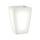 Vase de Jardin Lumineux LED 40x40x57 cm en Résine 5W Jasmin Blanc Neutre