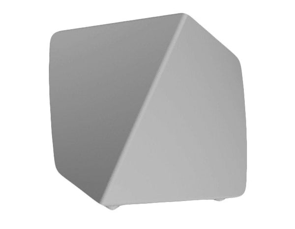 Vaso 45x45 cm in Resina Arkema Twisty Vase Bianco acquista