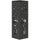 Portaombrelli Moderno Gatto 15,5x15,5x49 cm con Raccogligocce e Ganci in Metallo Nero