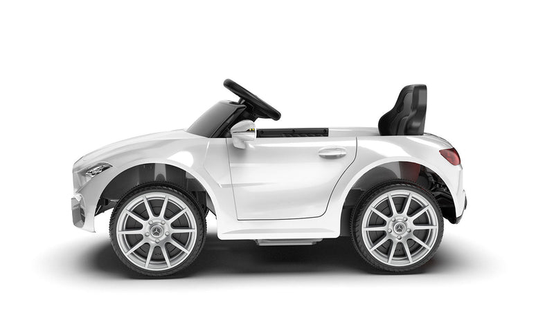 Macchina Elettrica per Bambini 12V con Licenza Mercedes CLS Small Bianco