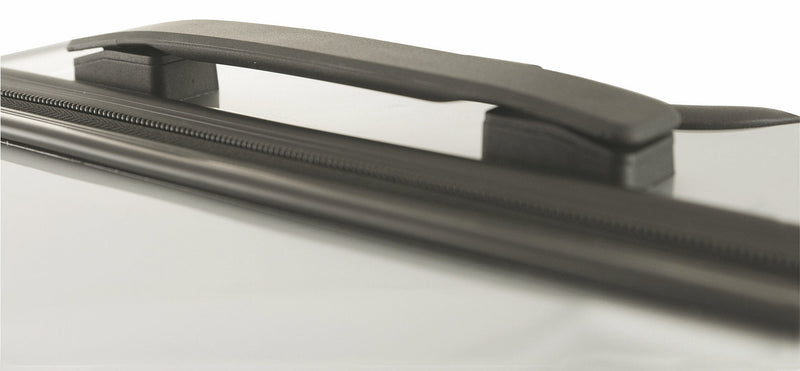 Trolley Valigia Bagaglio a Mano Rigida in Policarbonato 4 Ruote TSA Soriani Silver