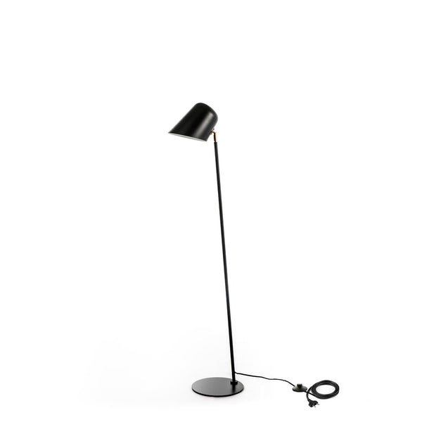 online Lampada da Terra 25x25xH130 cm in Metallo Electra Nero