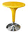 Table de Bar en Abs Jaune avec Vérin à Gaz Tosini HC 170Y