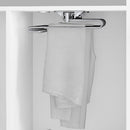 Porta Pantaloni Estraibile per Armadio 11 Grucce in Acciaio Emuca Cromato