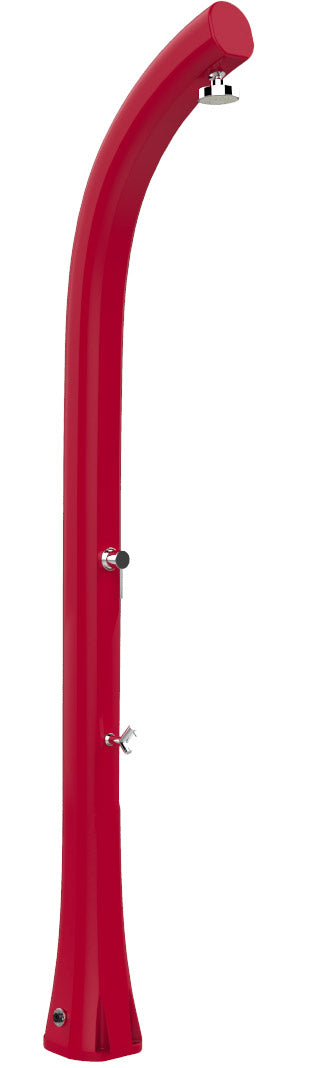 Douche de Jardin Solaire Extérieure 30L Mitigeur et Lave Pieds Arkema Jolly Plus Cerise prezzo