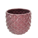 Set 2 Contenitori Decorativo Ø 154 H 12,5 cm Rombi