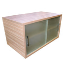Mobile da Bagno sospeso Giava 01 Legno Crema TFT