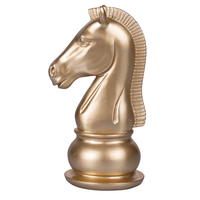 Cavallo Scacchi Decorativo 10,5x8,5x19 cm  in Poliresina VdE Tivoli 1996 Chess